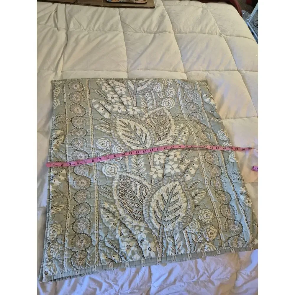 💥 Restoration Hardware Quilted Set 2 Shams Jardin
